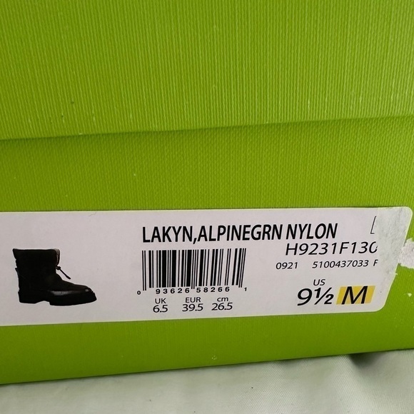 Sam Edelman Lakyn Alpine Green Winter Bootie New in Box Size 9.5 - Picture 13 of 13